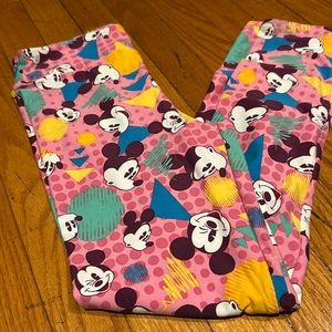 Disney leggings Mickey Mouse OS